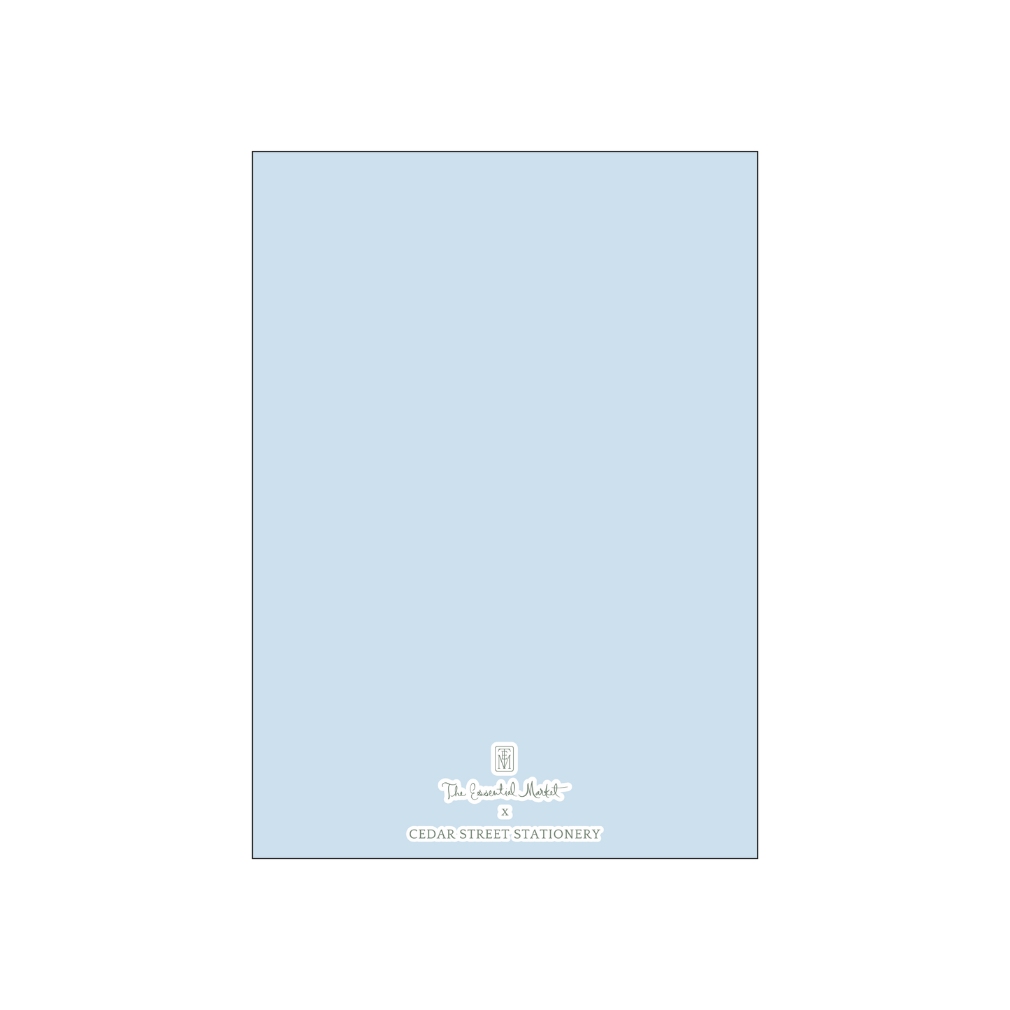 botanical study | holiday card | cedar street stationery