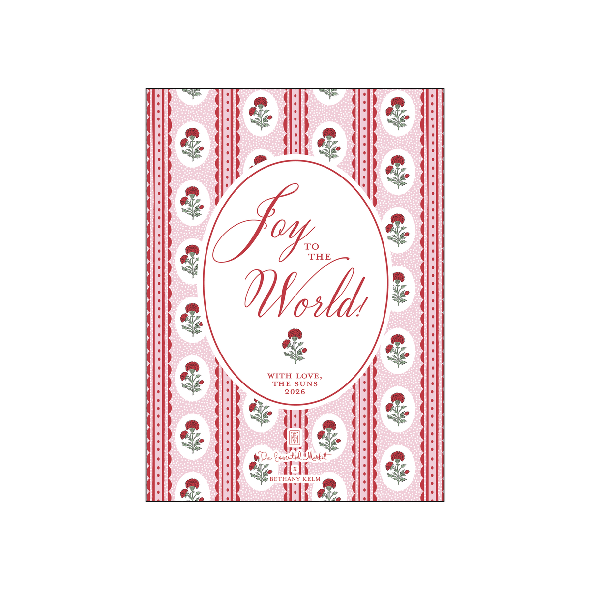 christmas floral | holiday card | bethany kelm