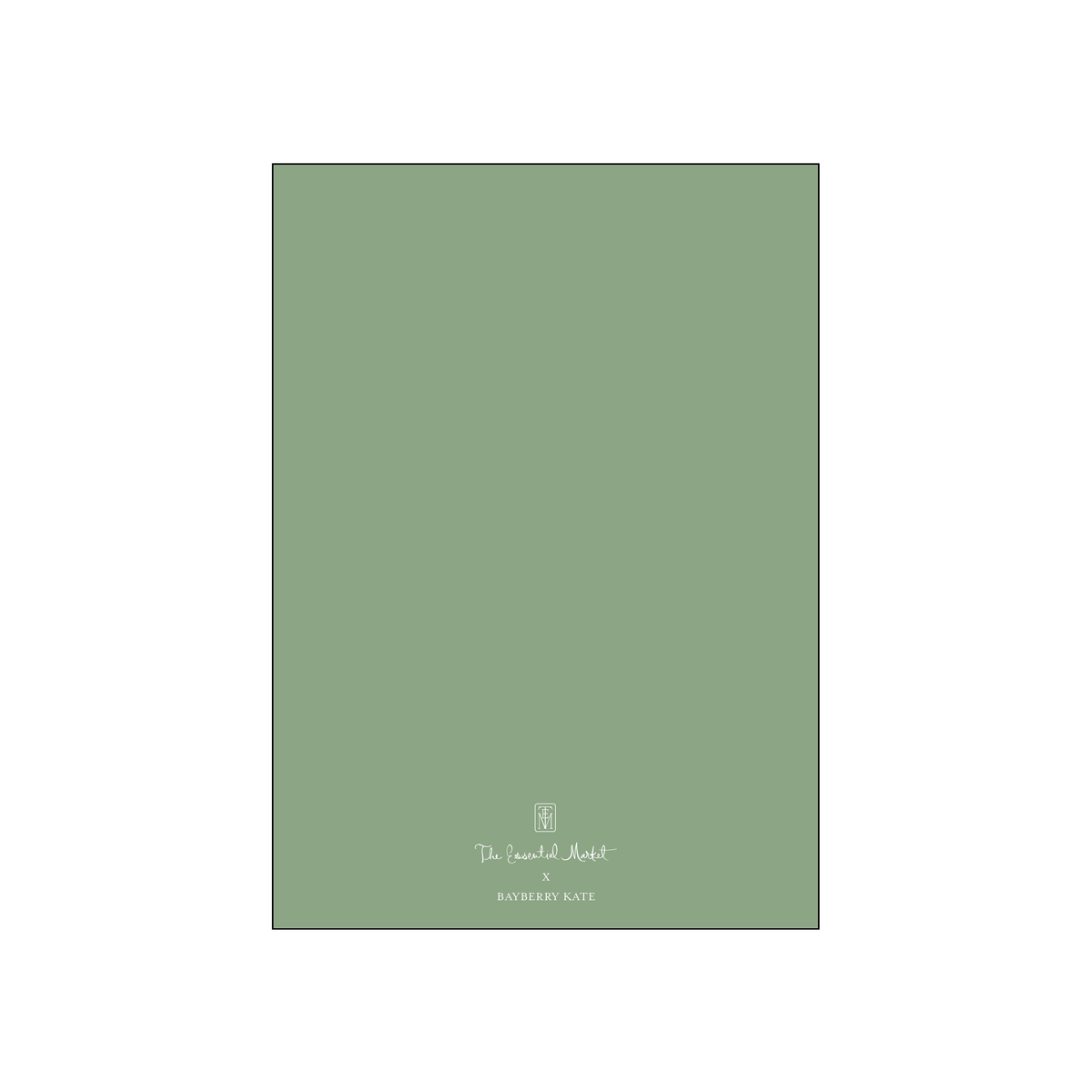 mistletoe | holiday card | bayberry kate