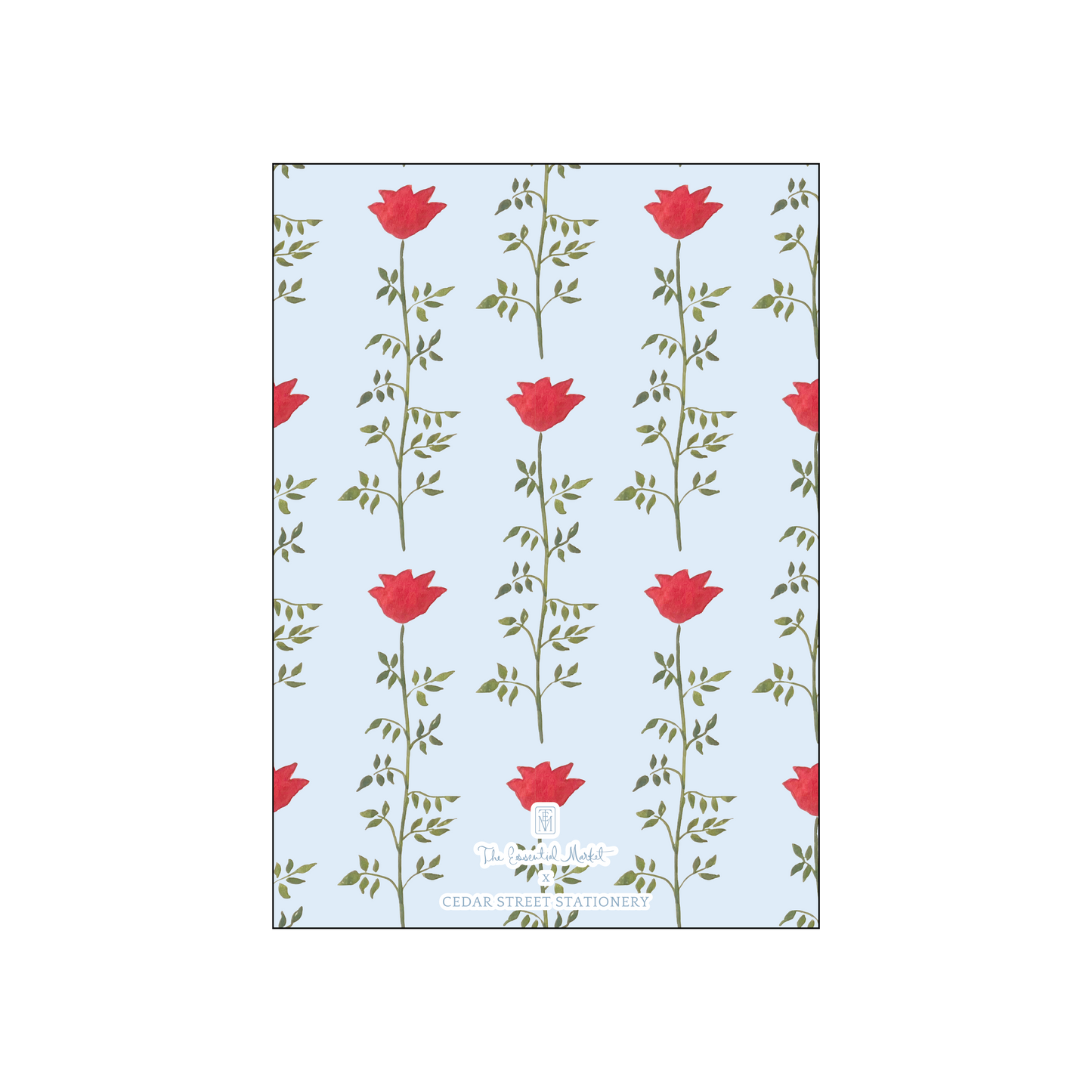 rose | holiday card | cedar street stationery