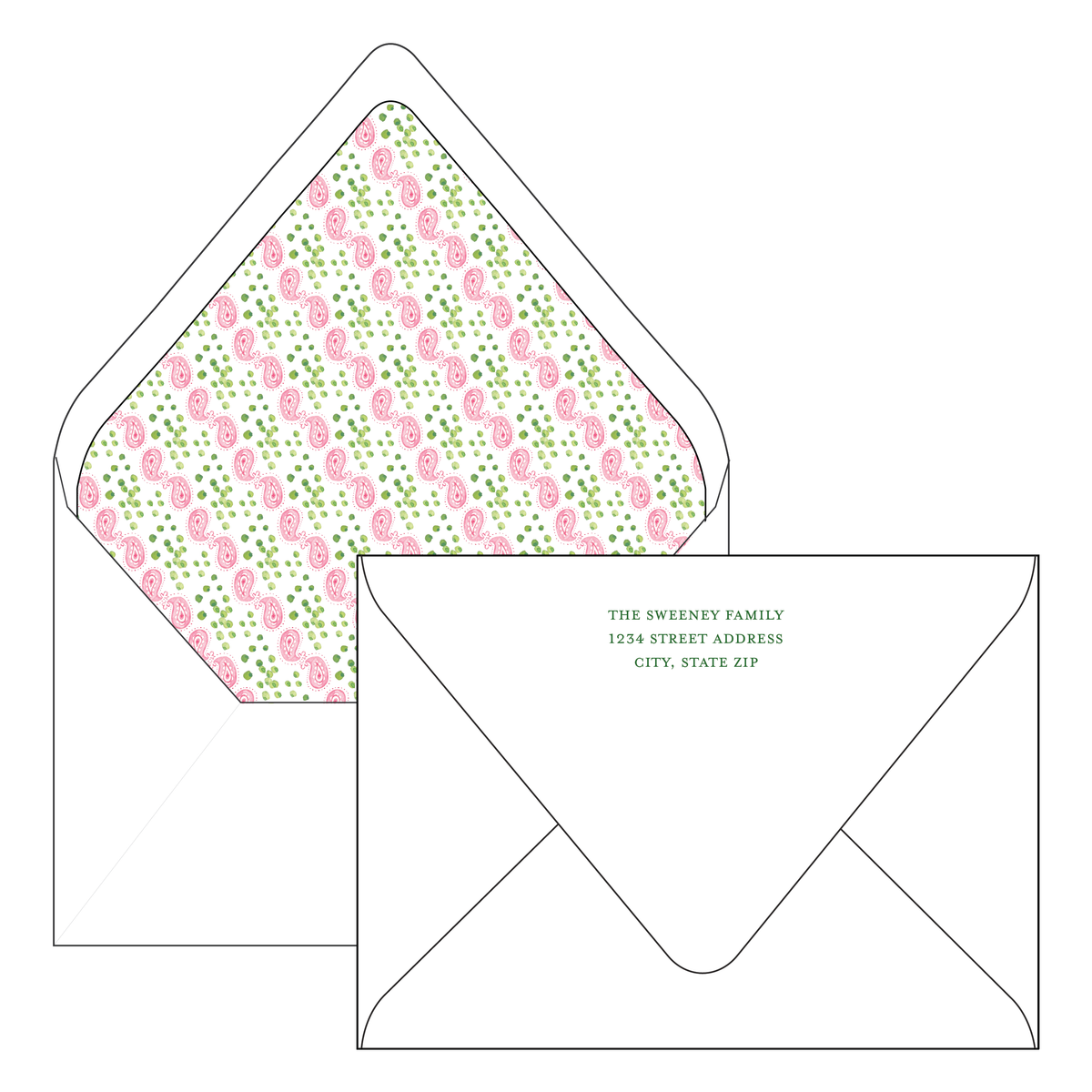 celery | holiday card | cedar street stationery