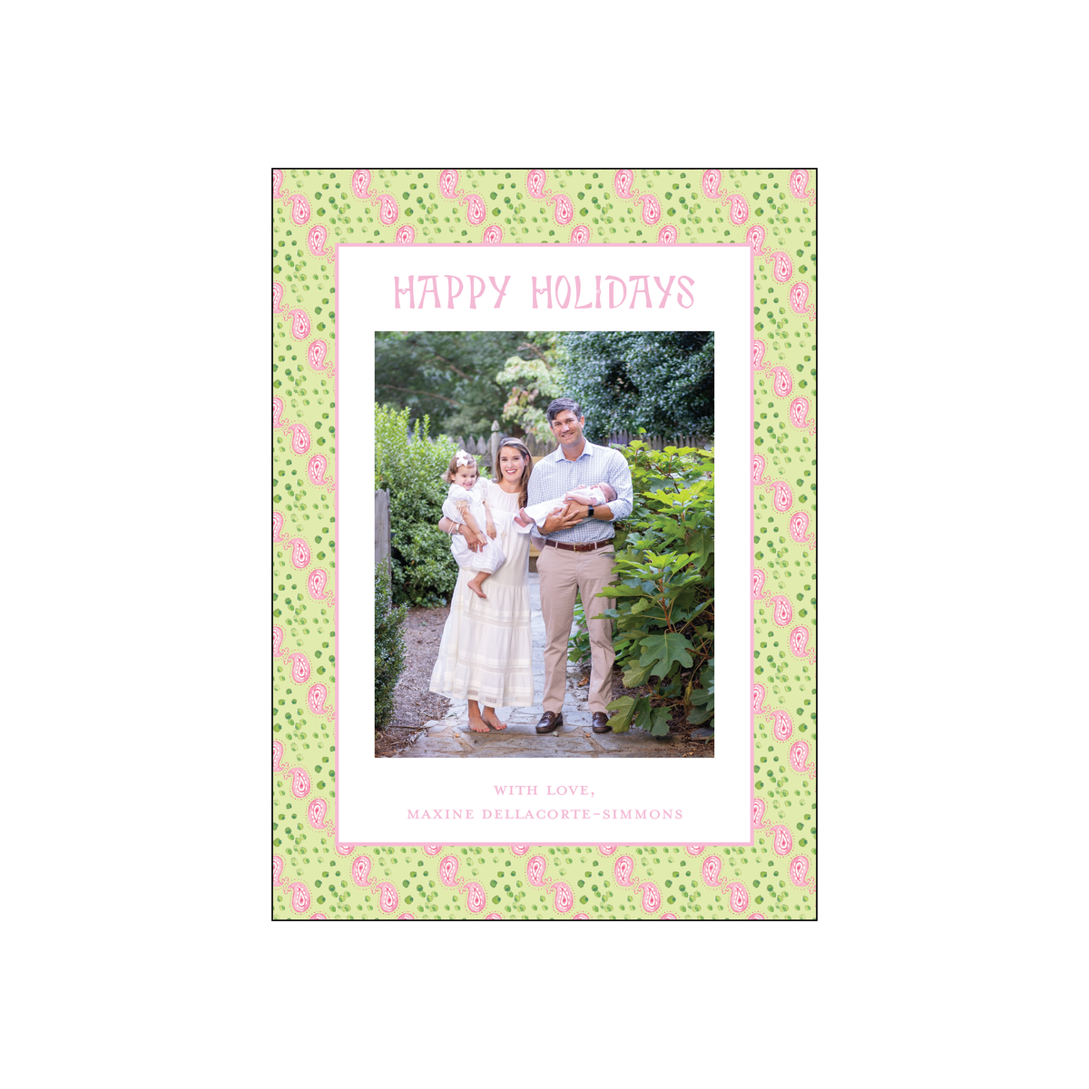 celery | holiday card | cedar street stationery