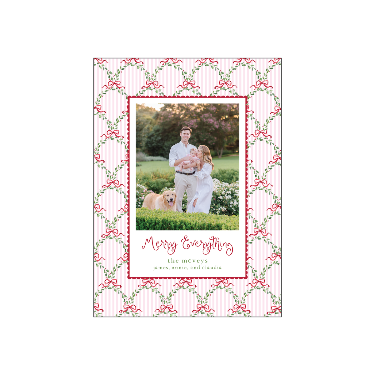 holly | holiday card | bayberry kate