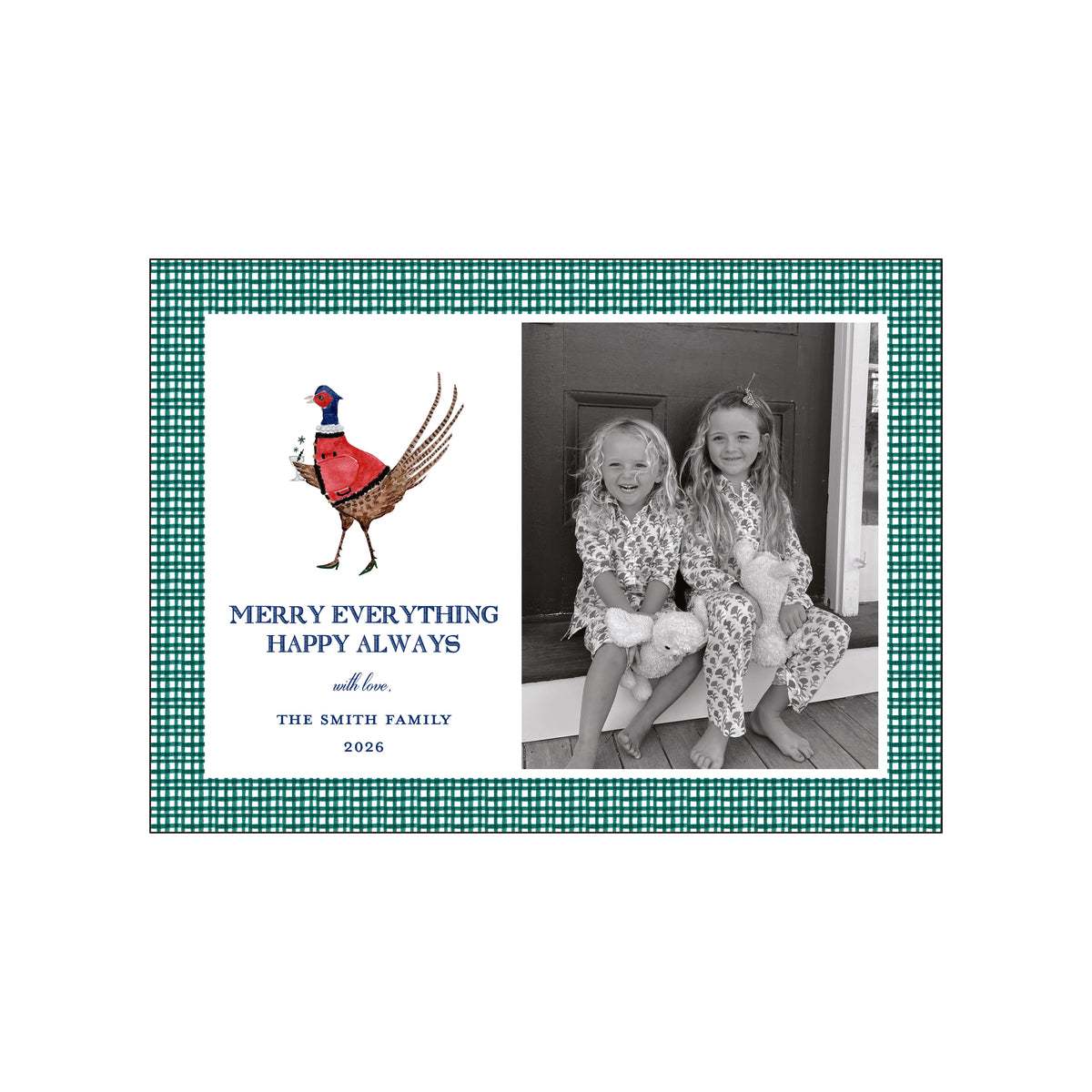 party pheasant | holiday card | cedar street stationery