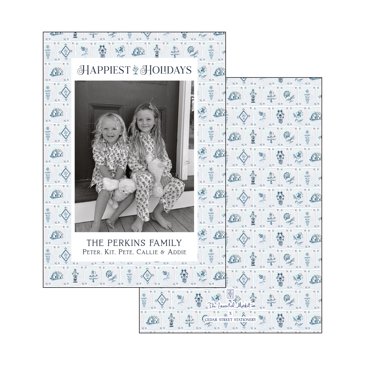 delft | holiday card | cedar street stationery