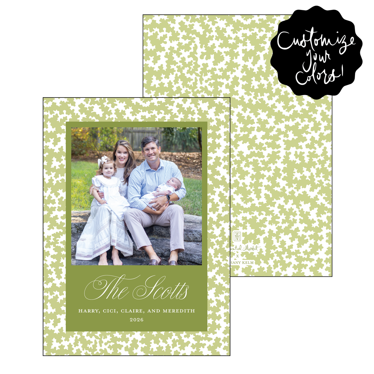 festive | holiday card | bethany kelm