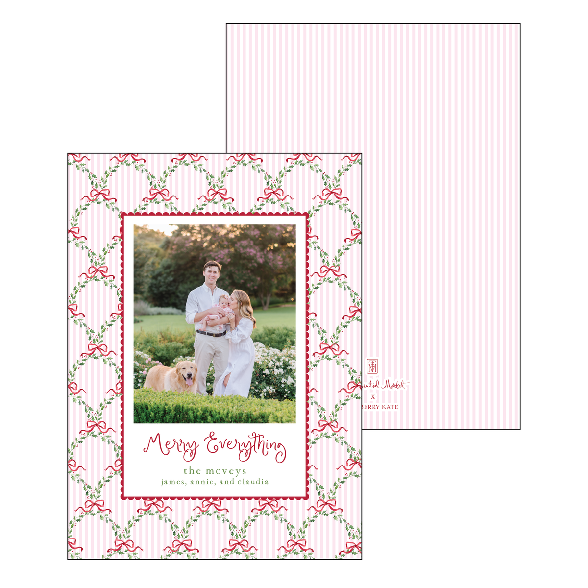 holly | holiday card | bayberry kate