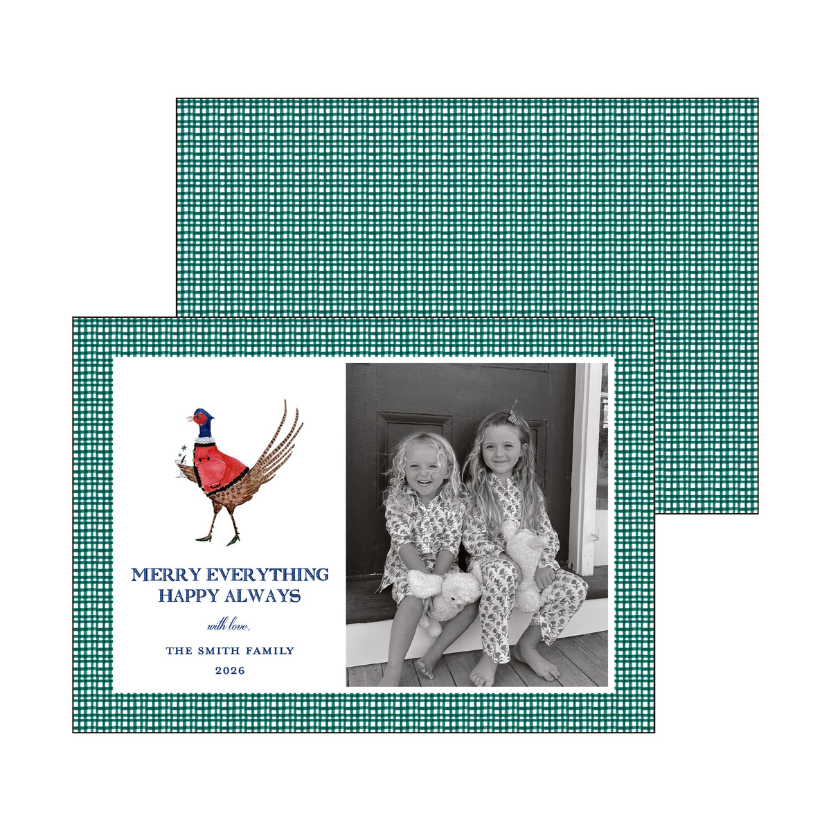 party pheasant | holiday card | cedar street stationery