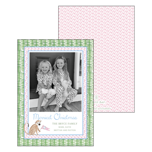 preppy | holiday card | cedar street stationery