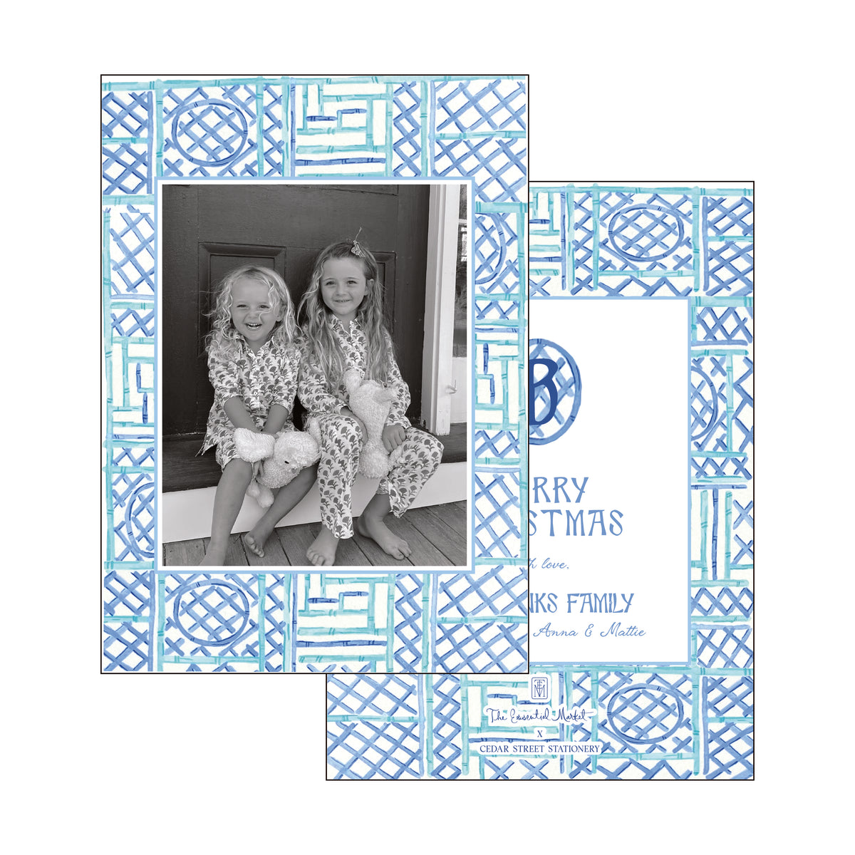 trellis | holiday card | cedar street stationery