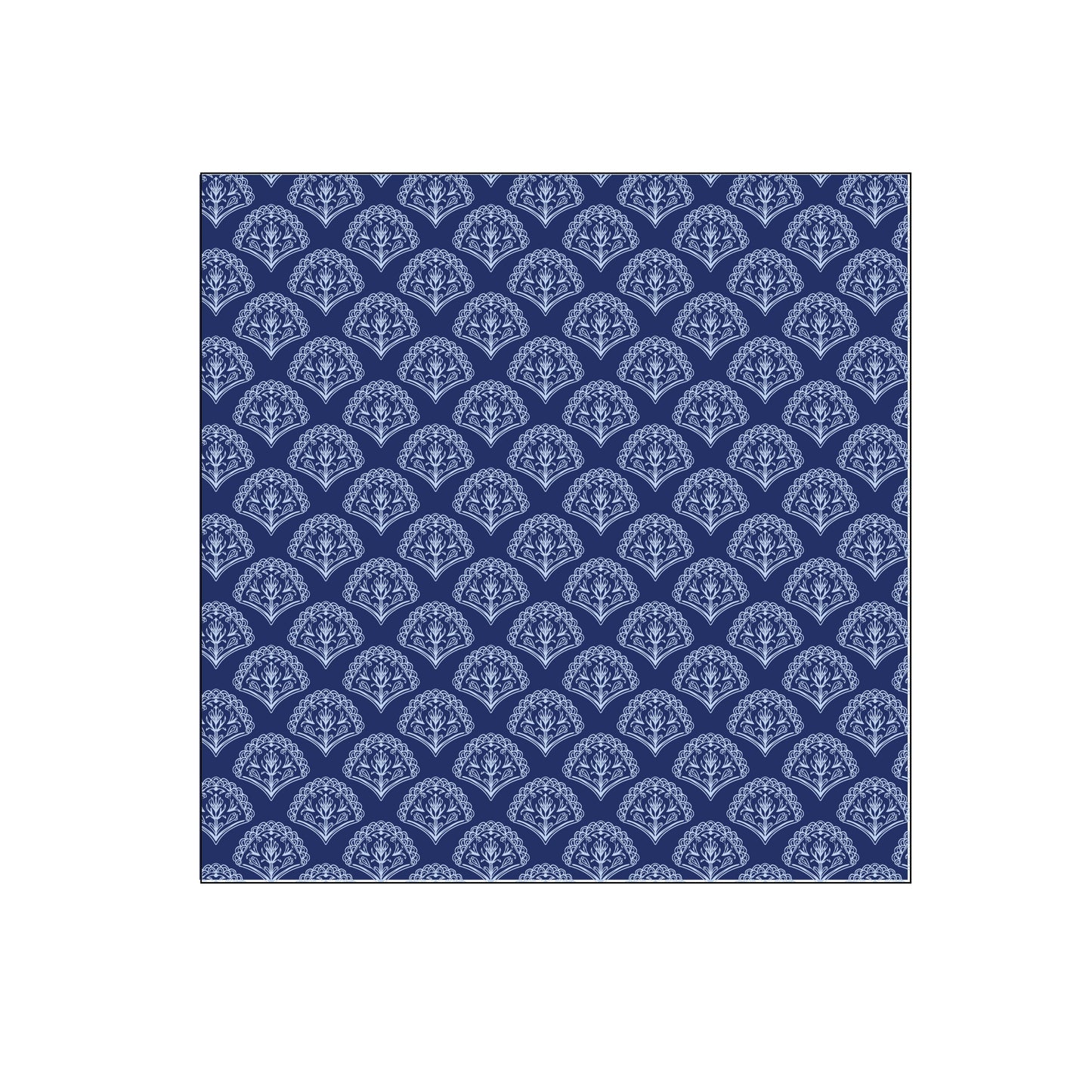 blockprint blue | invitation