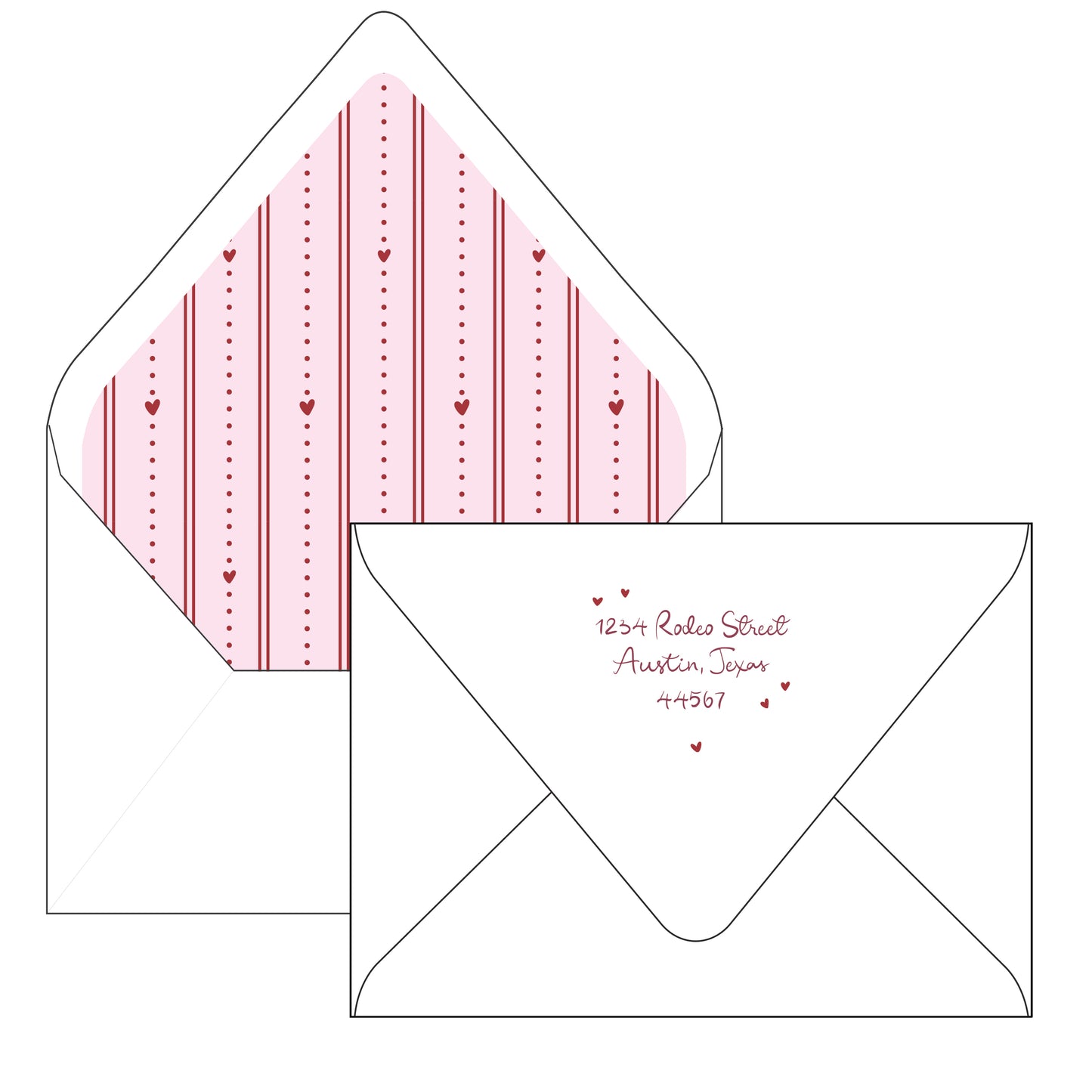 vday cake | invitation