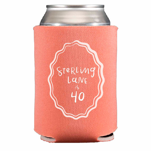 hand lettering 01 | can cooler