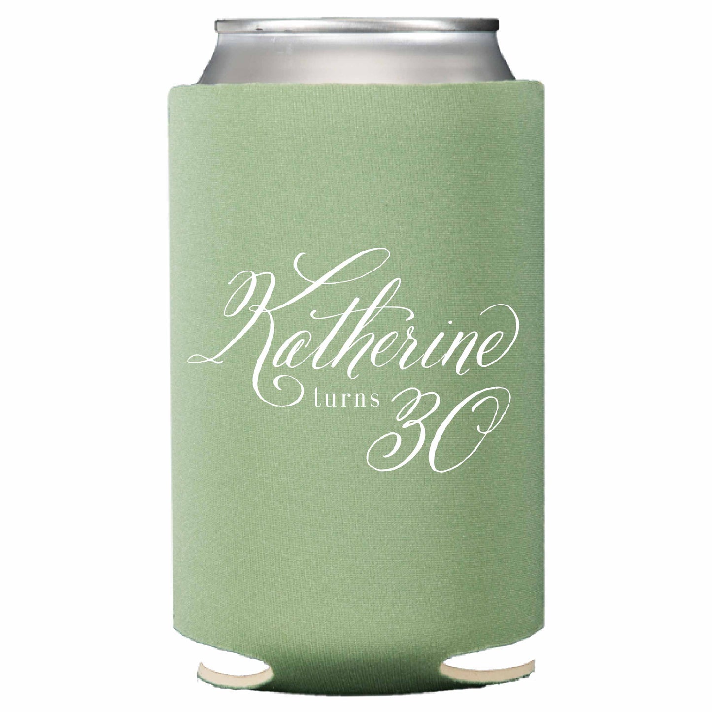 pink formal | can cooler