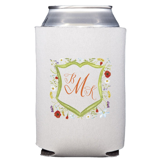 poppy crest | can cooler | digital