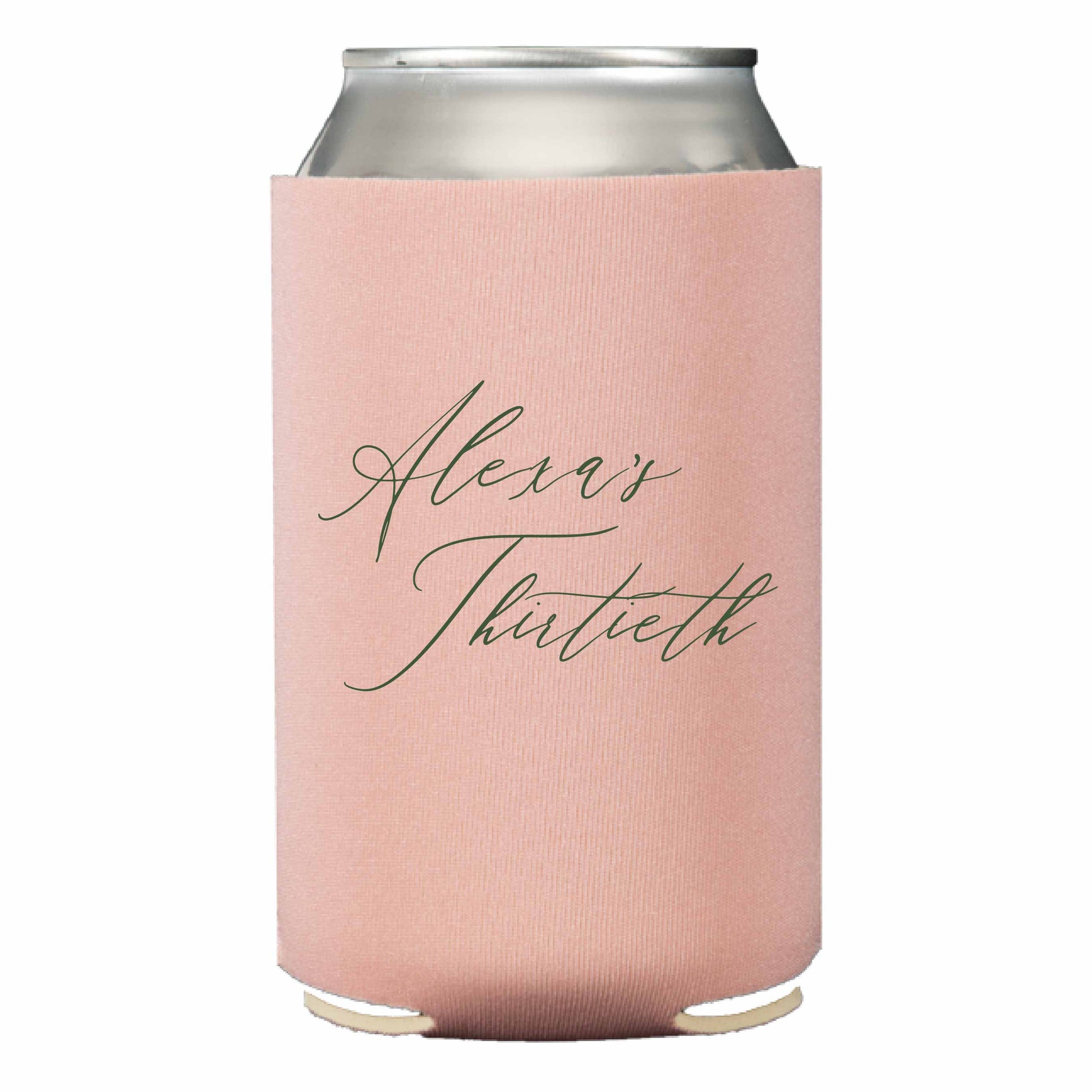 sage and tulip | can cooler