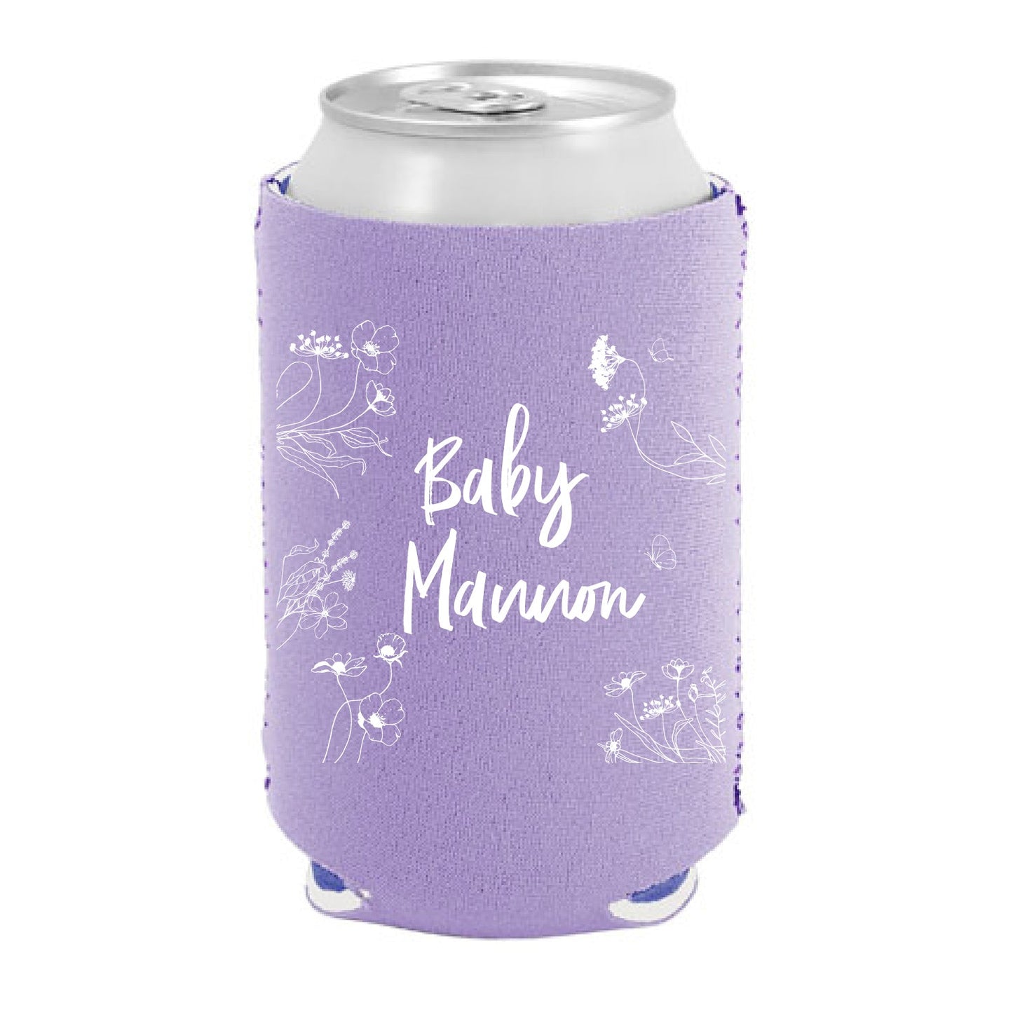 wildflowers | can cooler