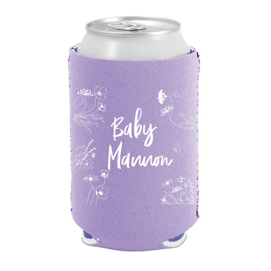 wildflowers | can cooler