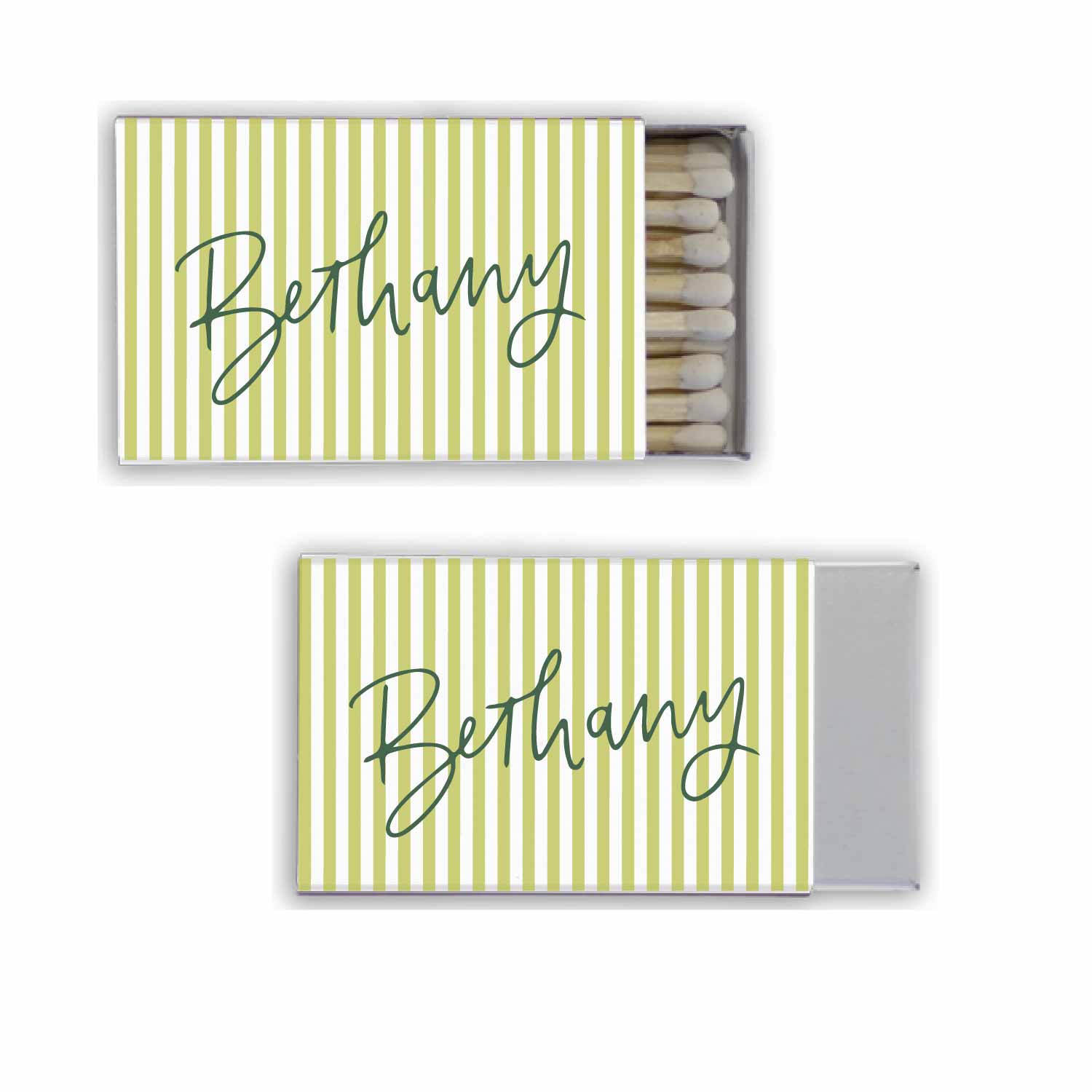 hand lettering 02 personalized match boxes