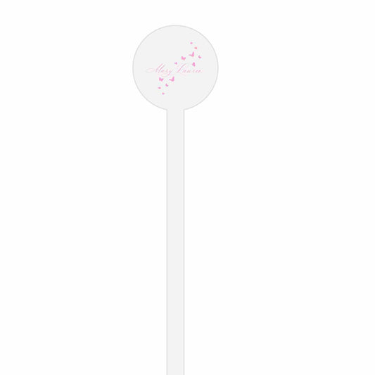 chinoiserie personalized stir sticks