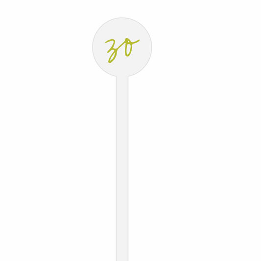 hand lettering 02 personalized stir sticks