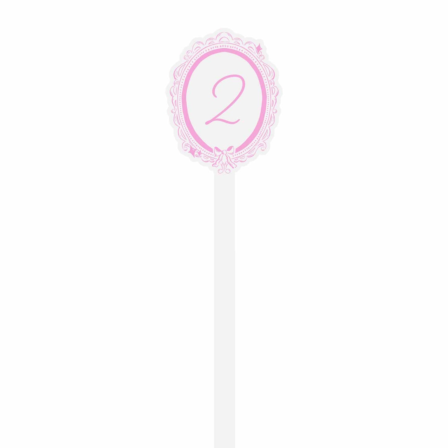 princess personalized stir sticks