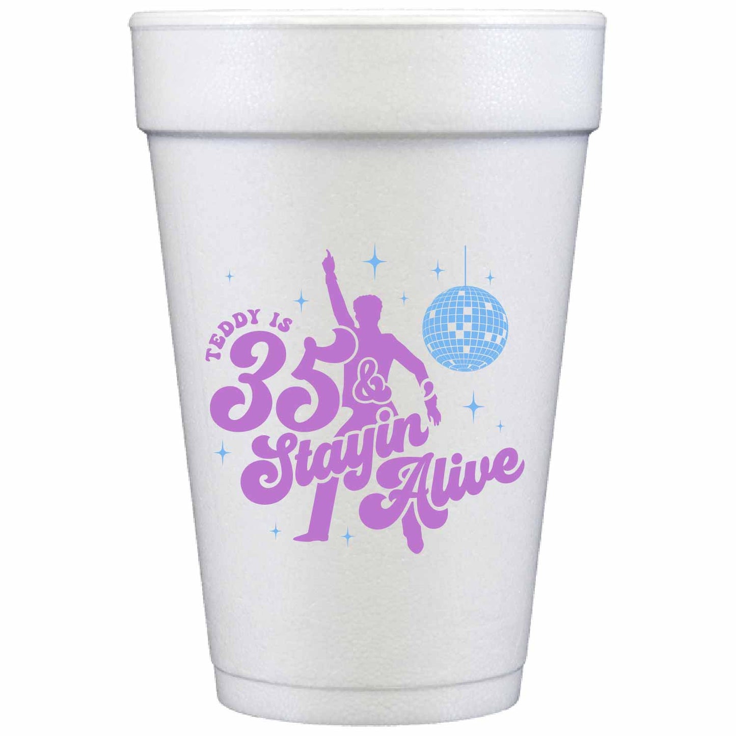 disco | styrofoam cups
