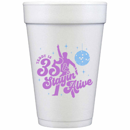 disco | styrofoam cups