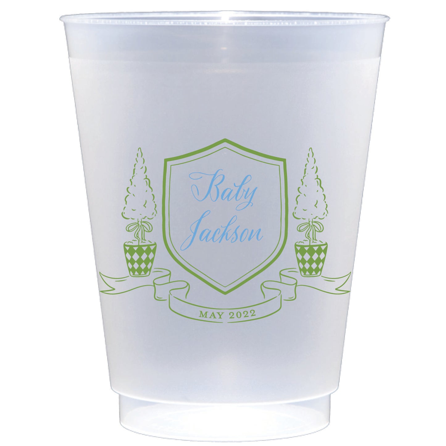 boxwoods | shatterproof frosted flex