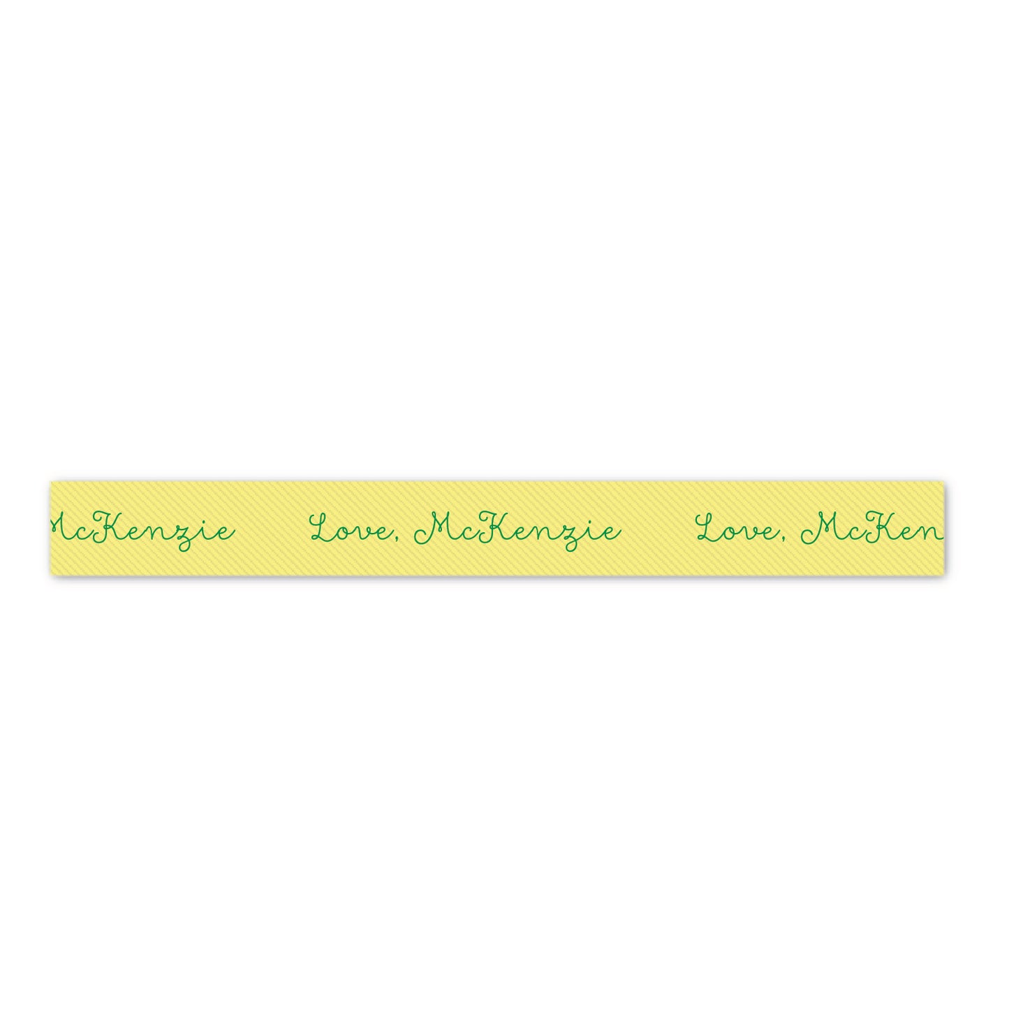 08 | grossgrain or satin ribbon