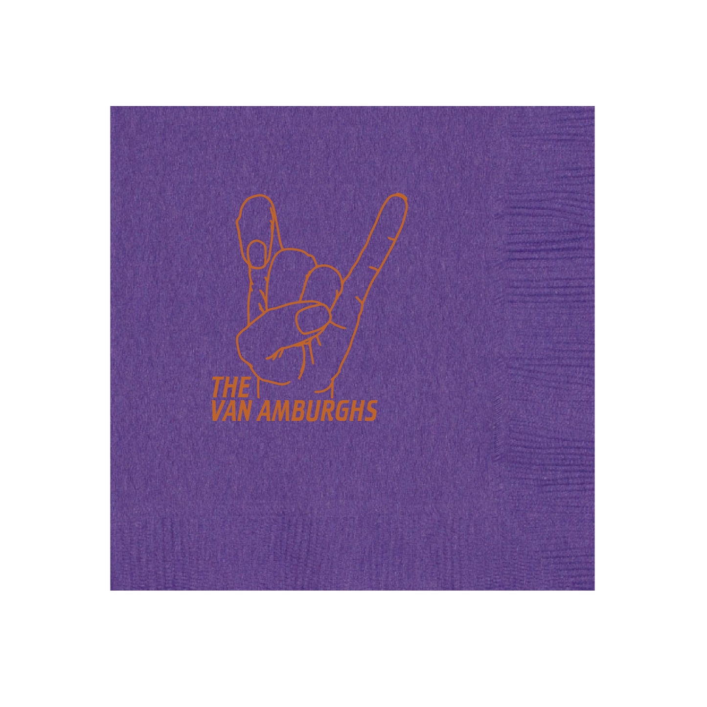 hook 'em frogs |  3ply or linen  | napkins