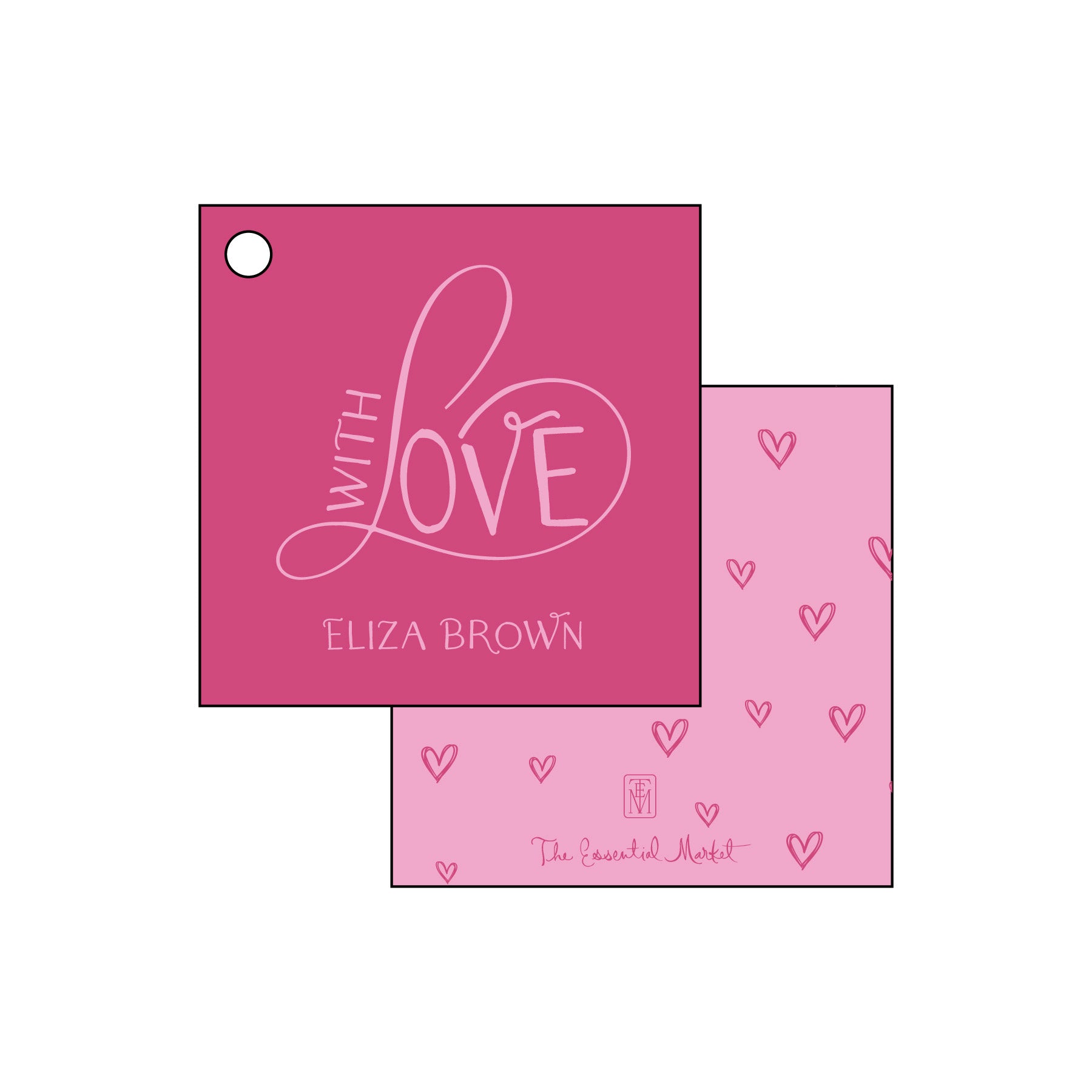 136 | gift tags | digital printing