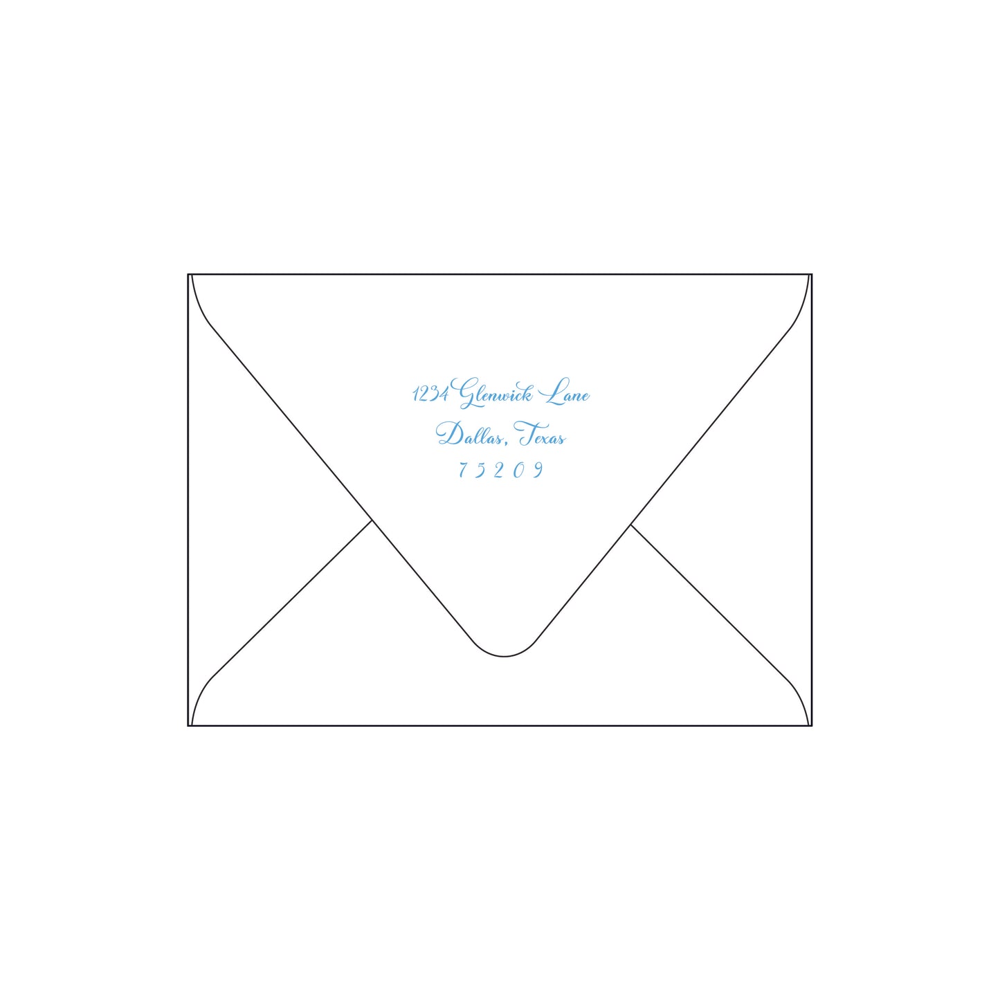 wavy vines | holiday card | foil-stamped