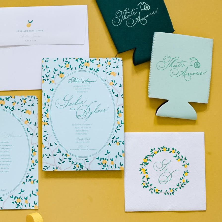 thats amore | digital | napkins | 3ply or linen