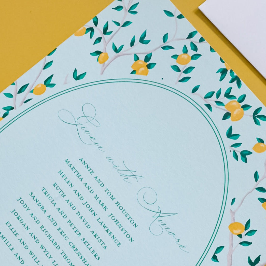 thats amore | invitation