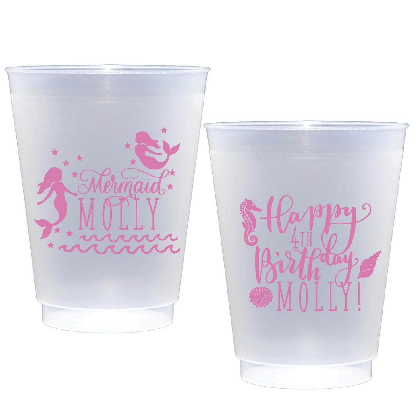 mermaid | shatterproof frosted flex