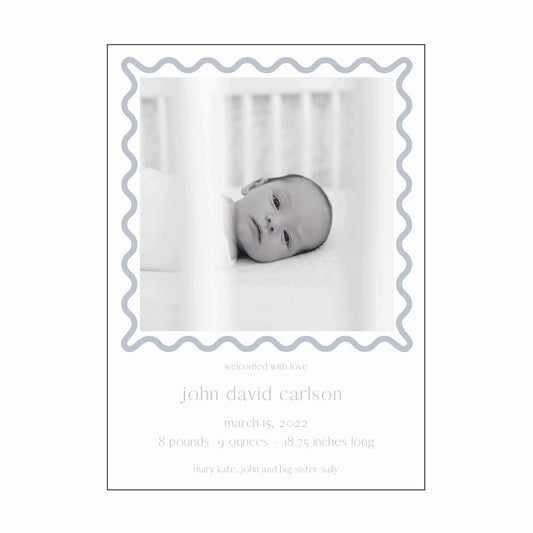 john david | birth announcement
