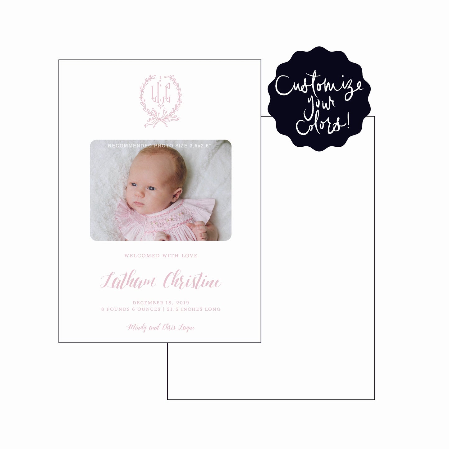latham | birth announcement