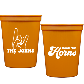 longhorn hook em | stadium cups