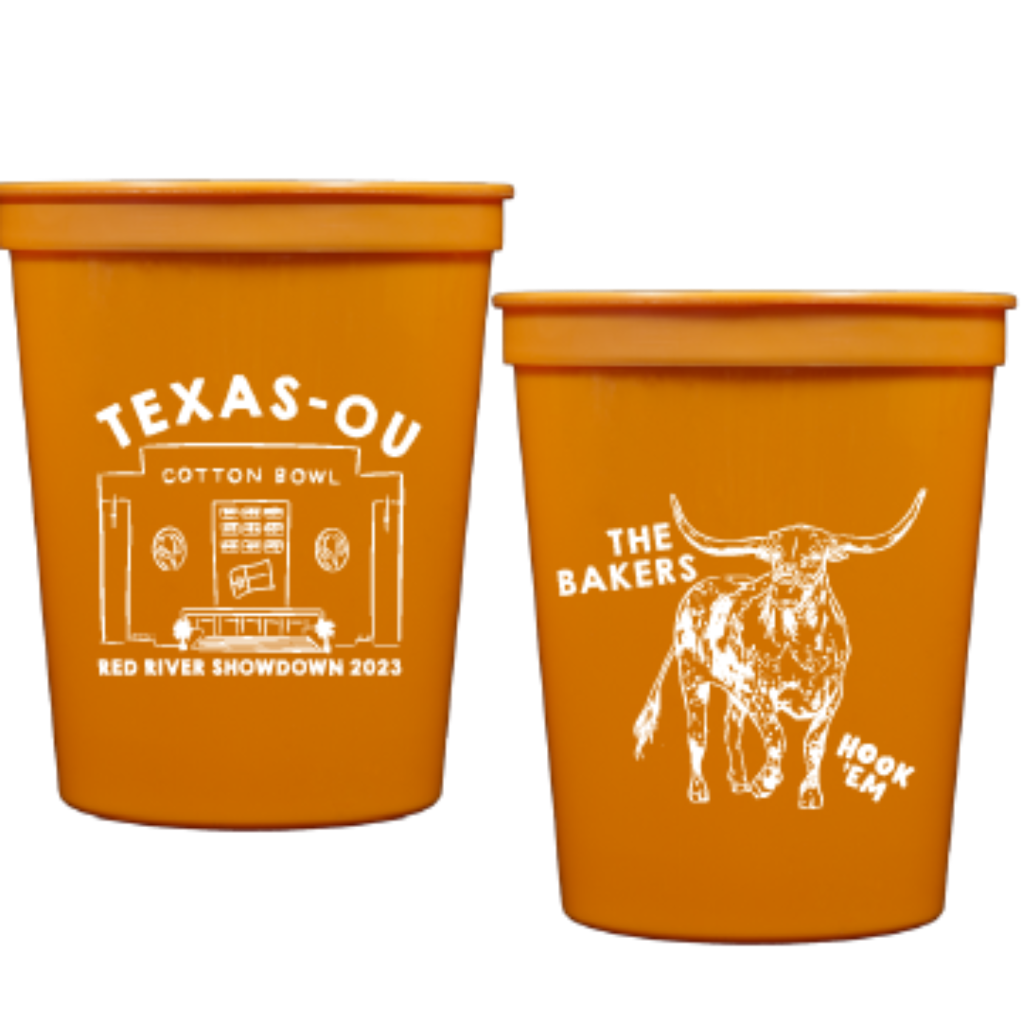 longhorn red river | stadium cups