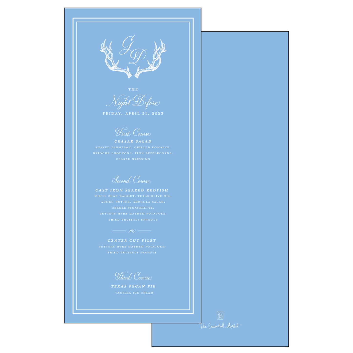 antlers | menus