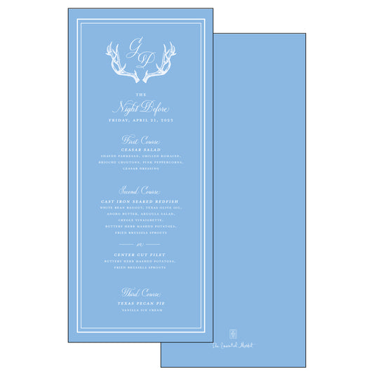 antlers | menus