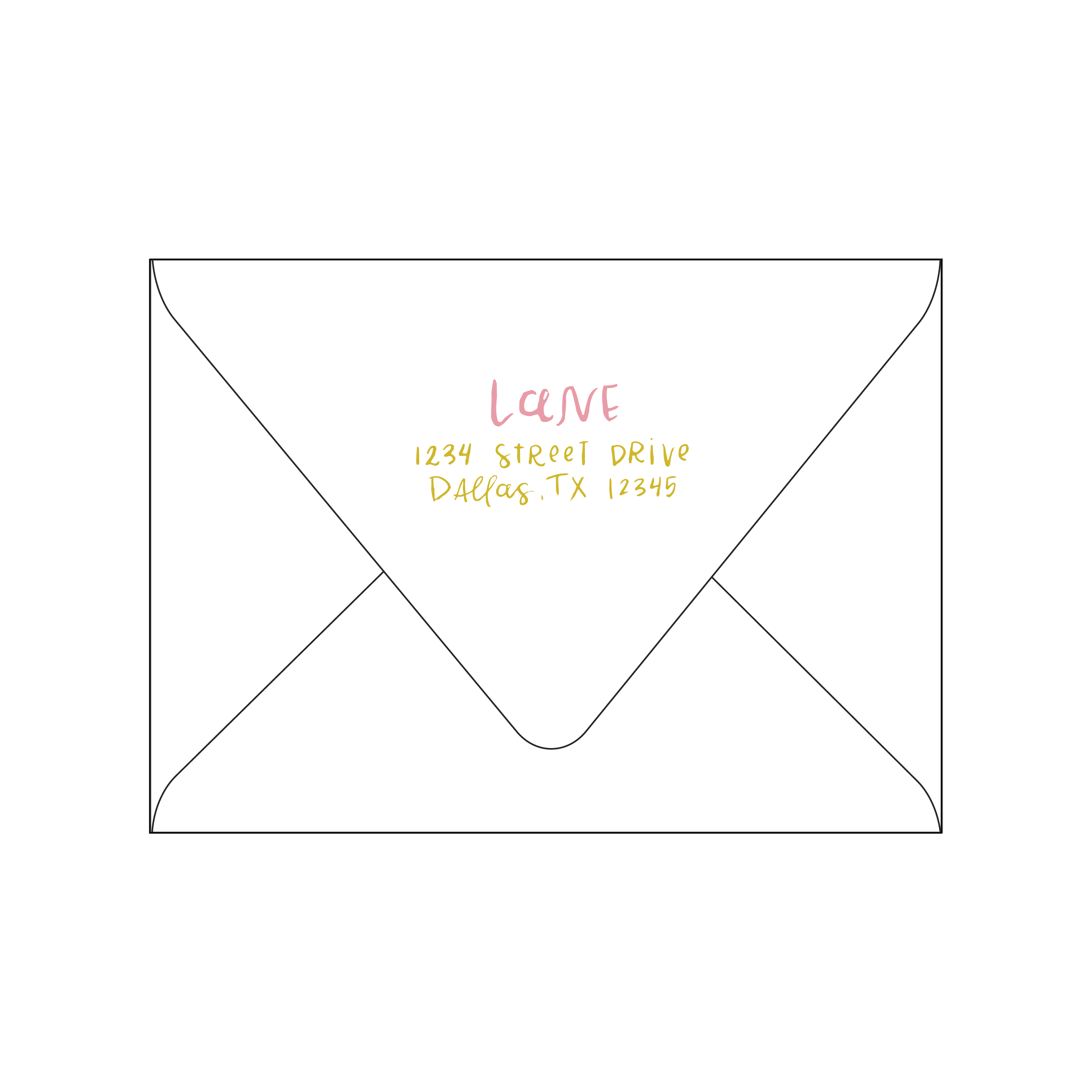 hand lettering 01 | invitation