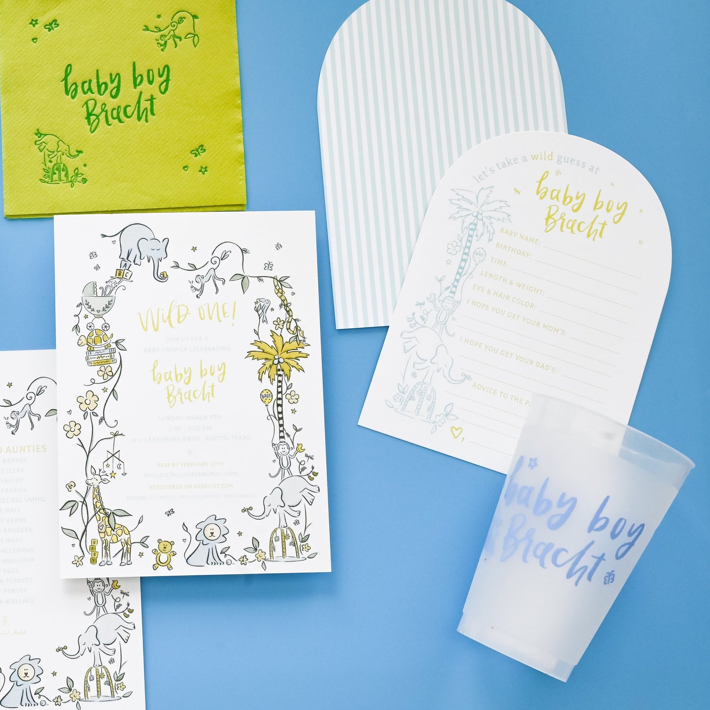 wild about baby | shatterproof frosted flex