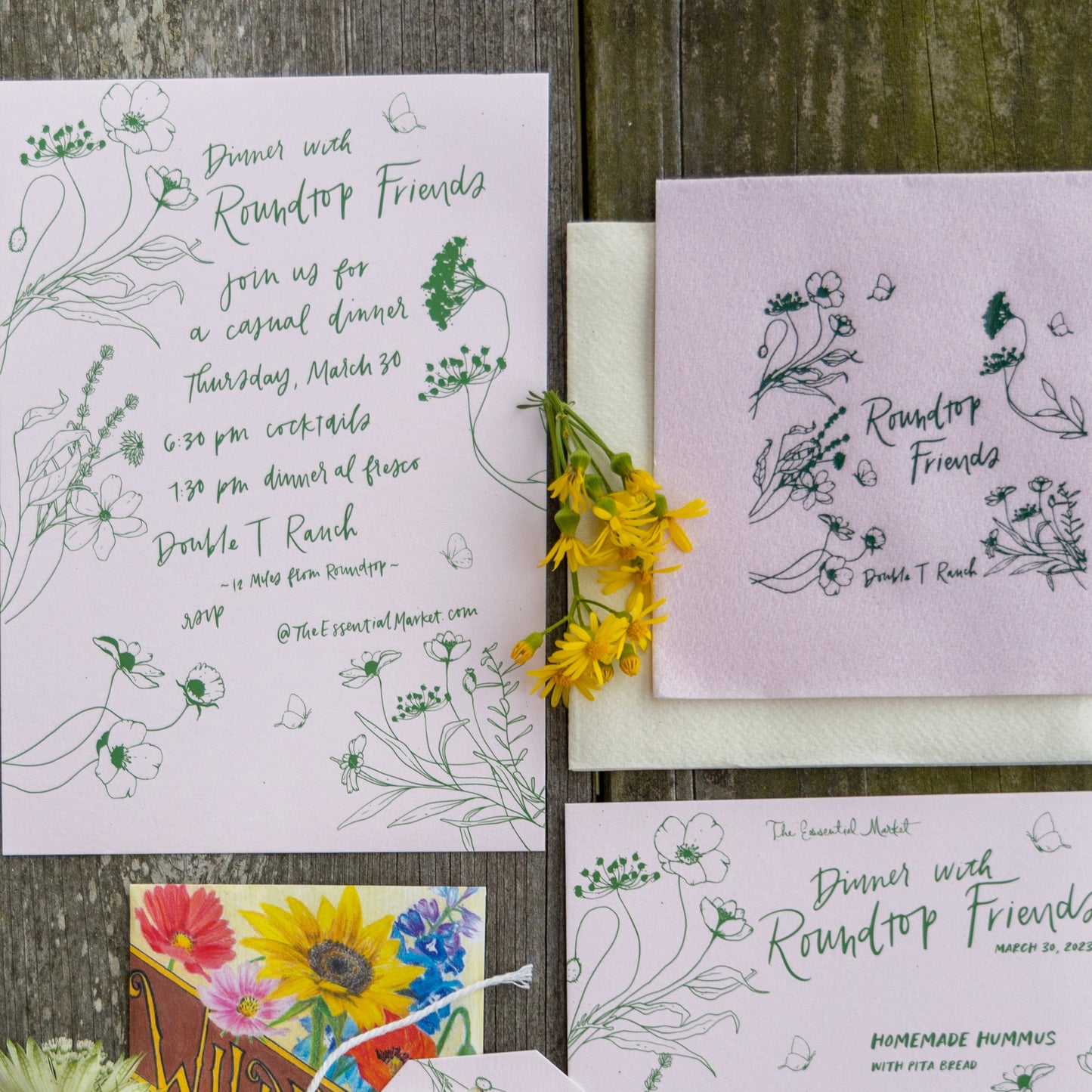 wildflowers | invitation