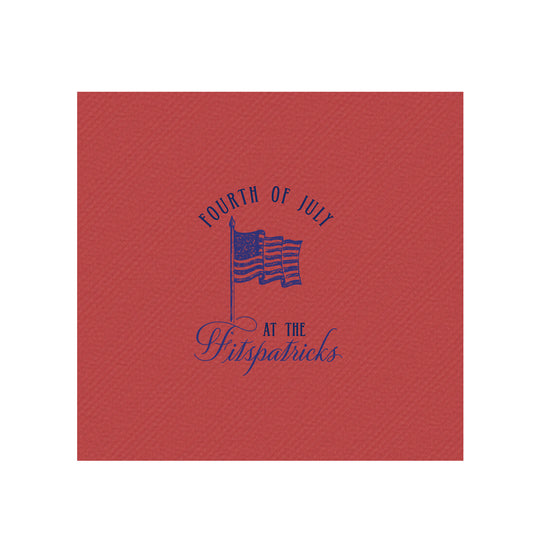 american flag | napkins | 3ply or linen