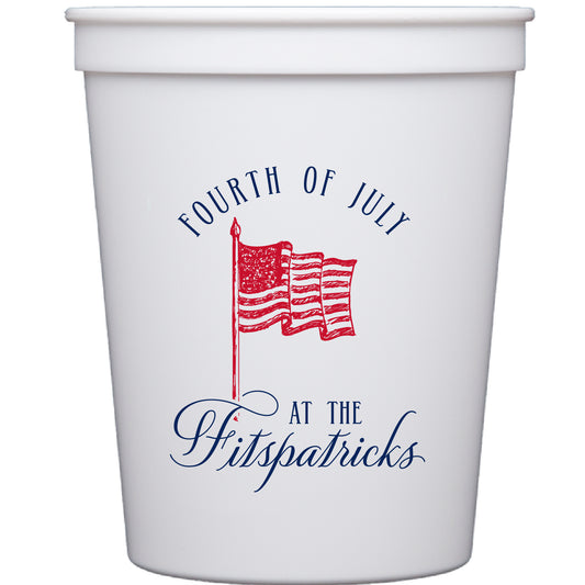 american flag | stadium cups