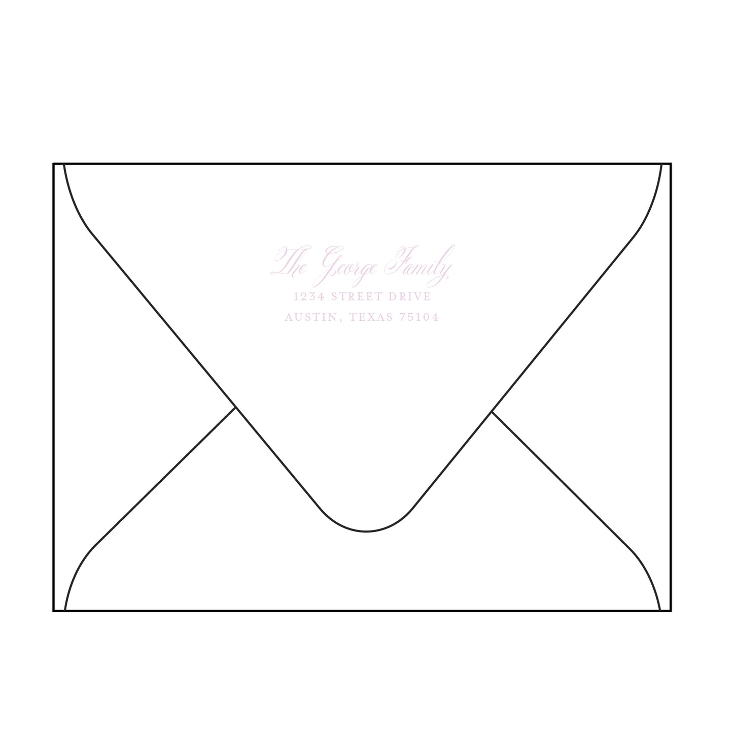 classic calligraphy | birth announcement