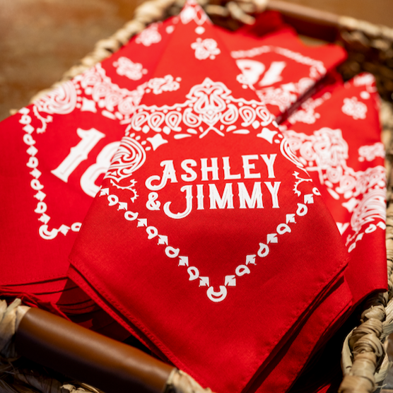 Custom Design Bandanas 1 Color Printing 250