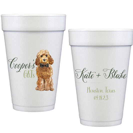 pet illustration | styrofoam cups | digital